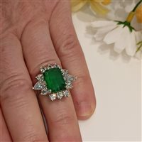 Anello Vidali Gioielli Donna in Argento Corindone ANAR-24-34 - ANAR-24-34